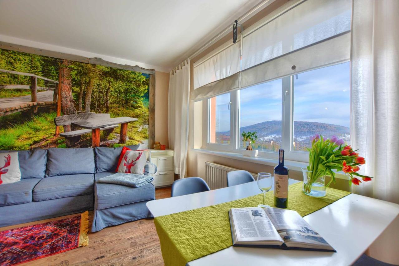 ウストシキ・ドルネApartament Zielona Milaアパートメント エクステリア 写真