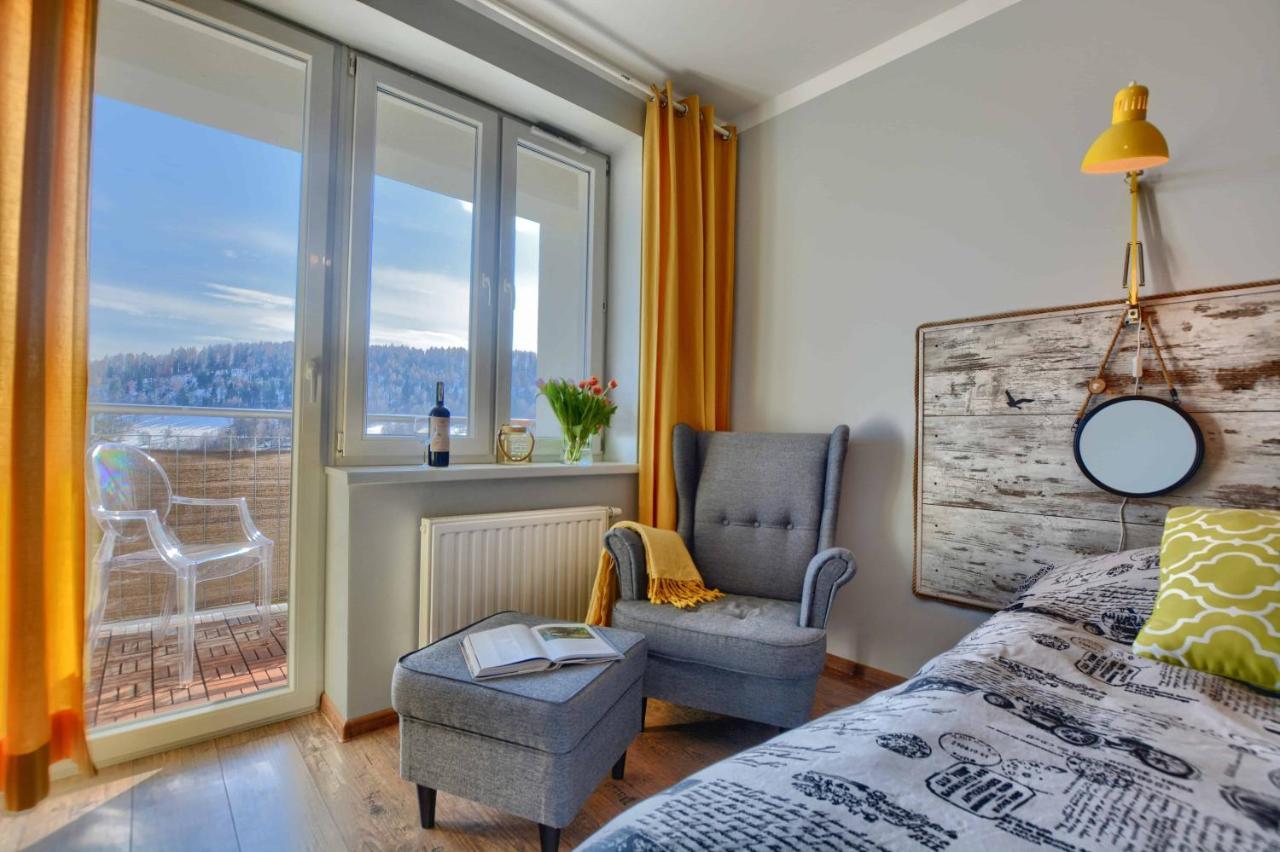ウストシキ・ドルネApartament Zielona Milaアパートメント エクステリア 写真