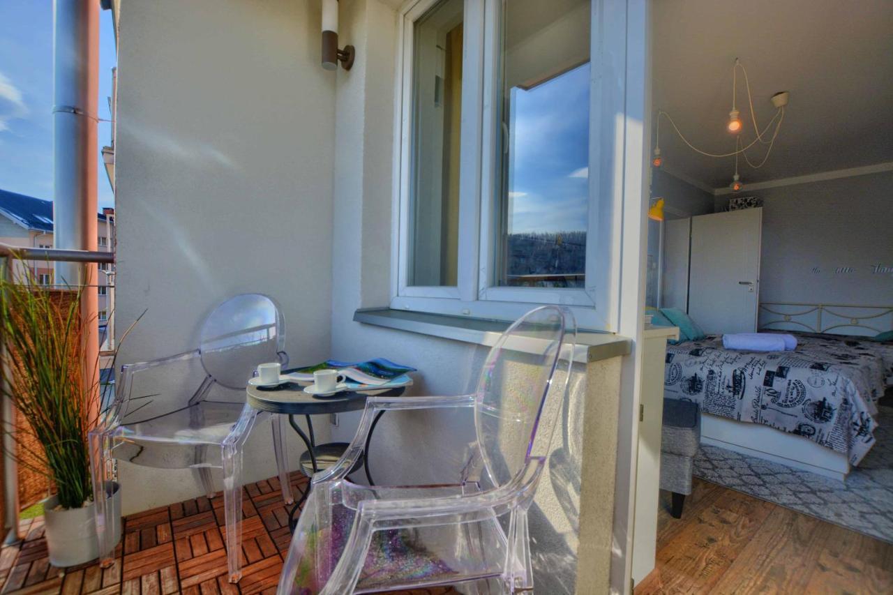 ウストシキ・ドルネApartament Zielona Milaアパートメント エクステリア 写真