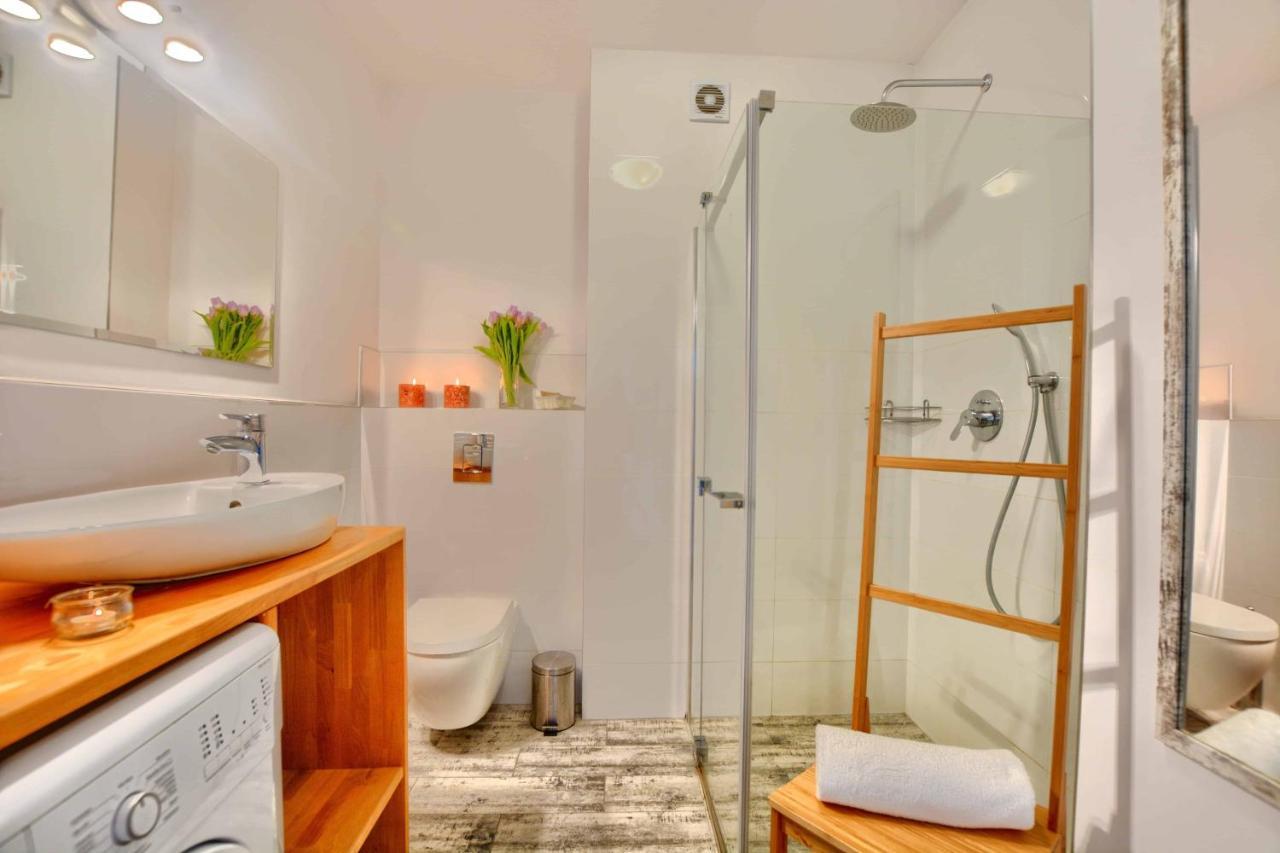 ウストシキ・ドルネApartament Zielona Milaアパートメント エクステリア 写真