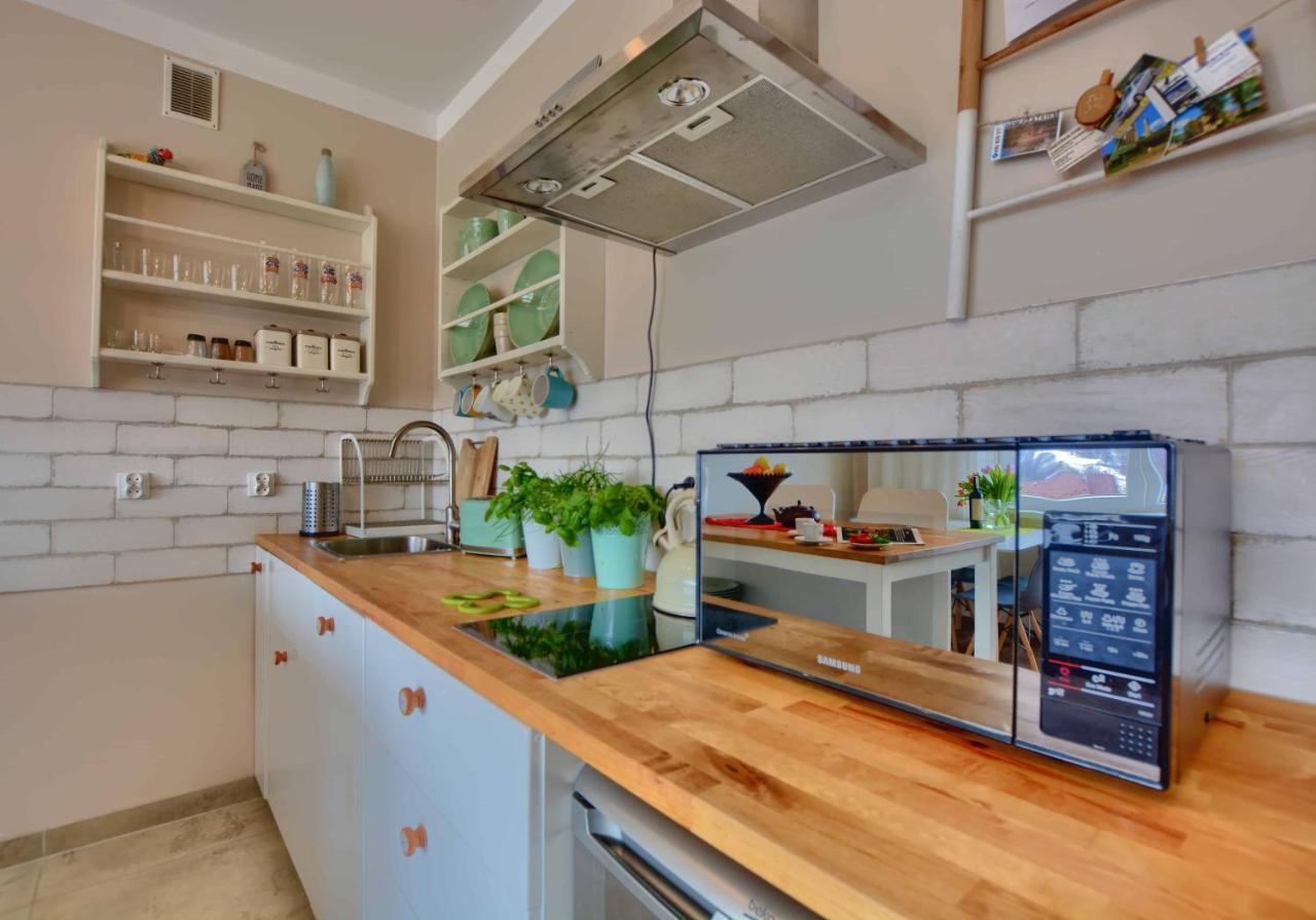 ウストシキ・ドルネApartament Zielona Milaアパートメント エクステリア 写真